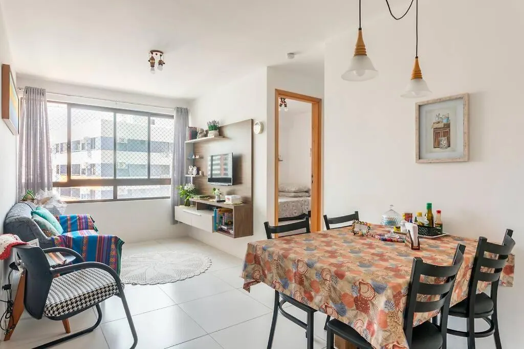 Apartamento Agradavel De Dois Quartos, Perto Do Aeroporto E Praia De Boa Viagem. レシフェ